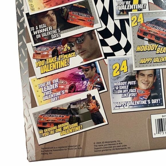 Jeff Gordon Nascar Valentines Vintage Y2K 2004 New - Picture 3 of 11